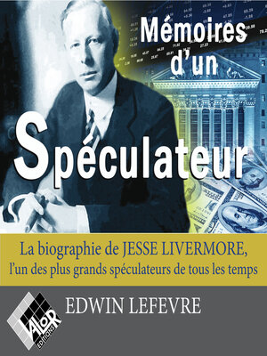 cover image of Mémoires d'un spéculateur